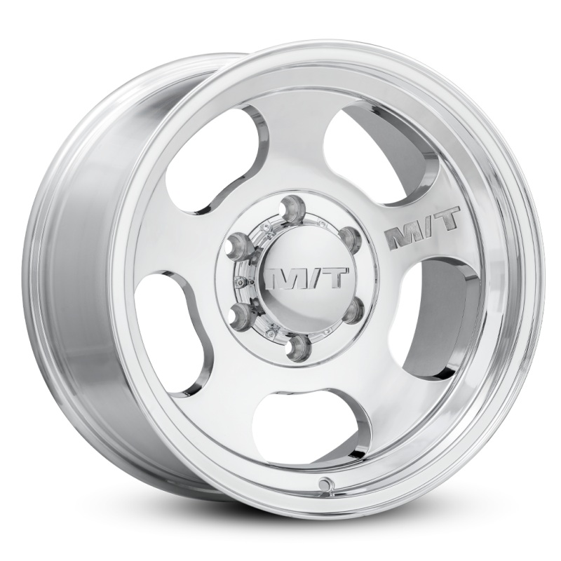 Mickey Thompson Canyon Polished Wheel – 17X9 8X6.5 BP 5in BS 0 Offset 125.2mm Bore