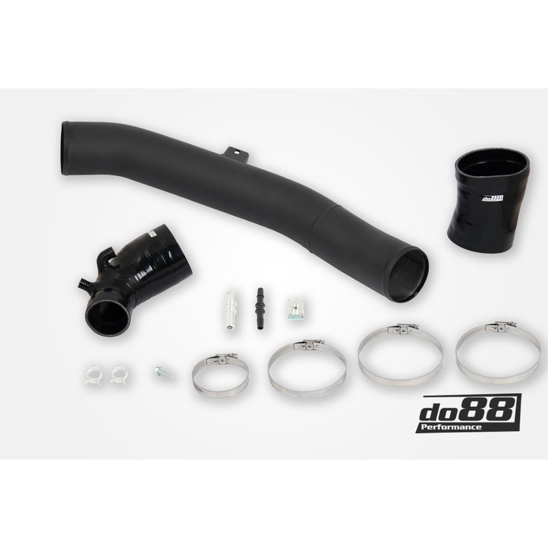 SAAB 9-5 2.8t V6 2010-2011 Inlet pipe with Black hoses