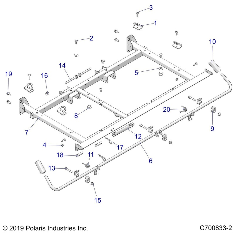 Weld-Box Latch,Xp,Blk by Polaris