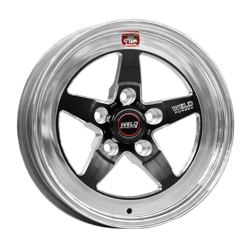 Weld S71 15×4 / 4x108mm BP / 1.63in. BS Black Wheel (Low Pad) – Non-Beadlock