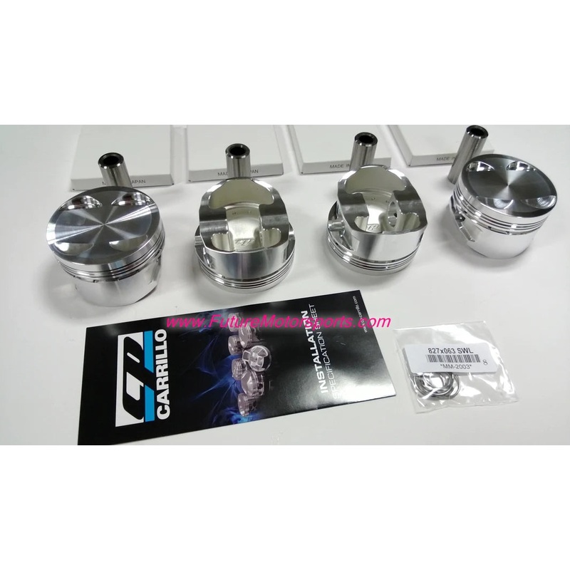 CP Carrillo Pistons Honda Acura/Honda B16A 81.5mm 11.2:1 or B18 Block w/B16A or B18C Head 12.5:1