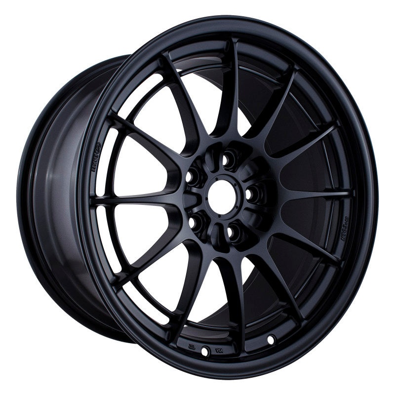 Enkei NT03+M 18×9.5 5×114.3 40mm Offset 72.6mm Bore Black Wheel G35/350Z