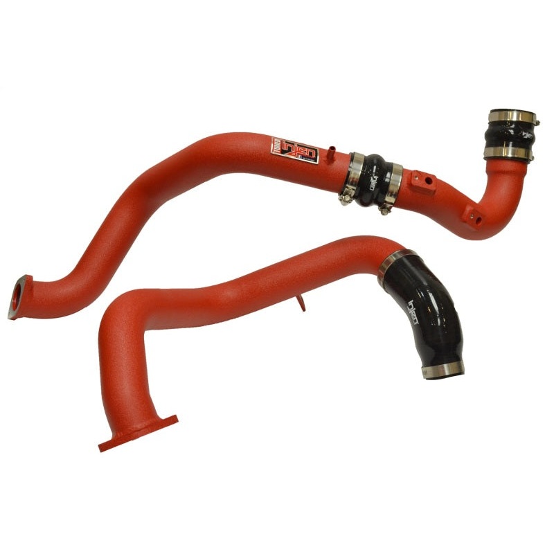 Injen 16-20 Honda Civic 1.5L Turbo Aluminum Intercooler Piping Kit – Wrinkle Red