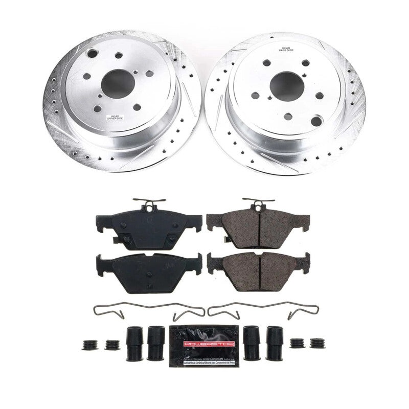 Power Stop 2021 WRX Rear Z23 Evolution Brake Kit