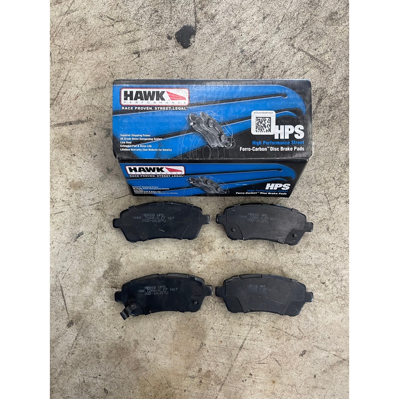 *USED*Hawk 11 Ford Fiesta S/SE/SL HPS Front Street Brake Pads