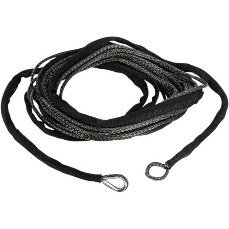 Winch Rope 1/4″X50′ Black by Moose Utility