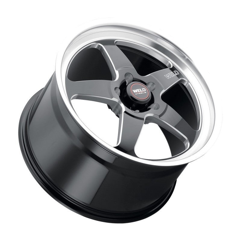 Weld – S155 20×10.5 Ventura Drag 5×127 ET38 BS7.25 Gloss BLK MIL DIA 71.5