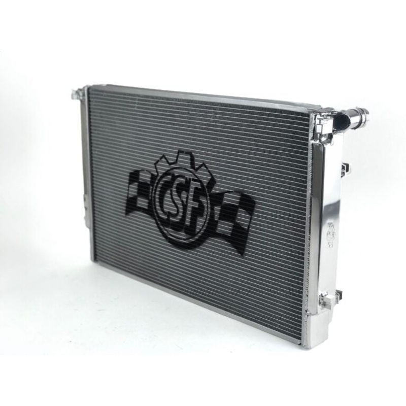 CSF High Performance Aluminum MQB Radiator – Smooth Satin Finish
