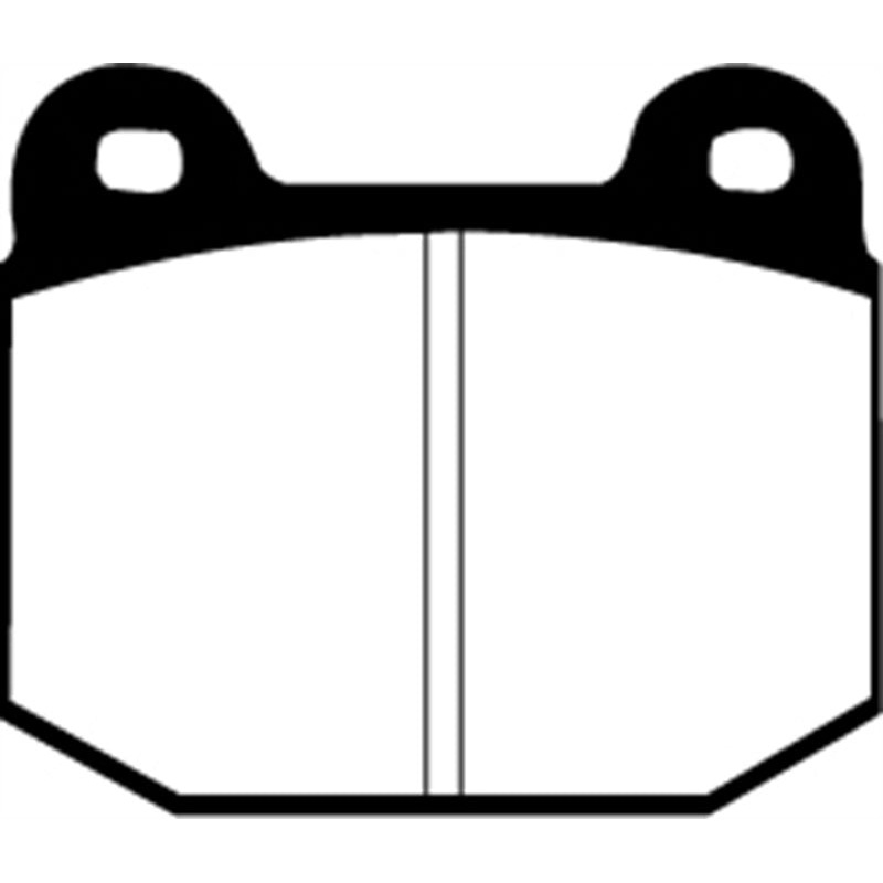 EBC 08+ Lotus 2-Eleven 1.8 Supercharged Greenstuff Front Brake Pads