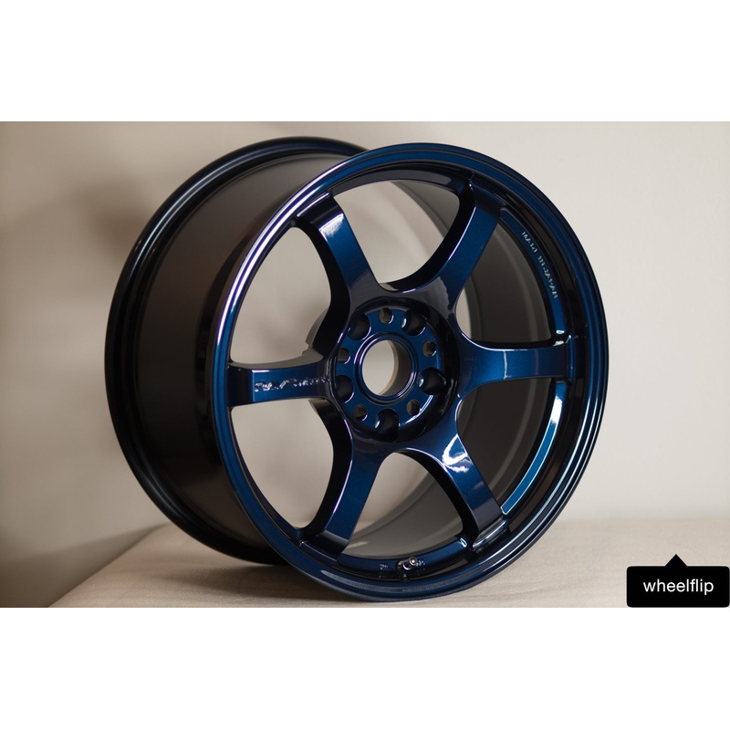 Gram Lights 57DR 17×9 +22 5×114.3 Eternal Blue Pearl (SET)