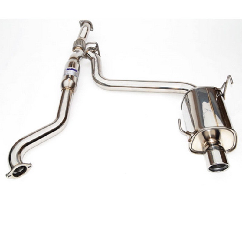 Invidia Q300 Cat-Back Exhaust (Single Exit) 2015-2021 Subaru WRX/STI Sedan (SS Tips)
