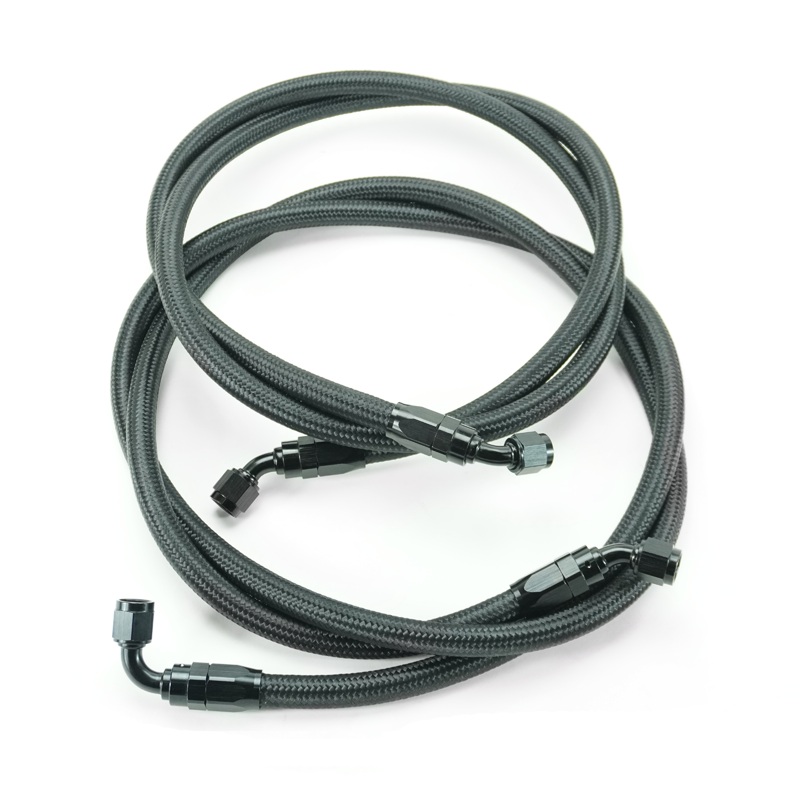 PHR Power Steering Cooler – Black braided lines