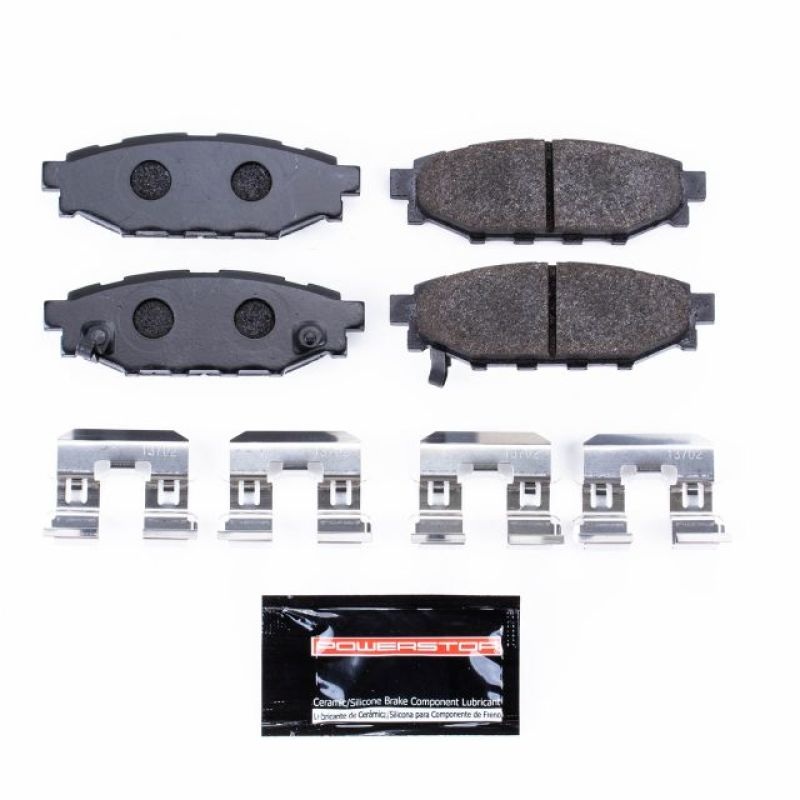 Power Stop 13-16 Subaru BRZ Rear Track Day Brake Pads | PST-1114