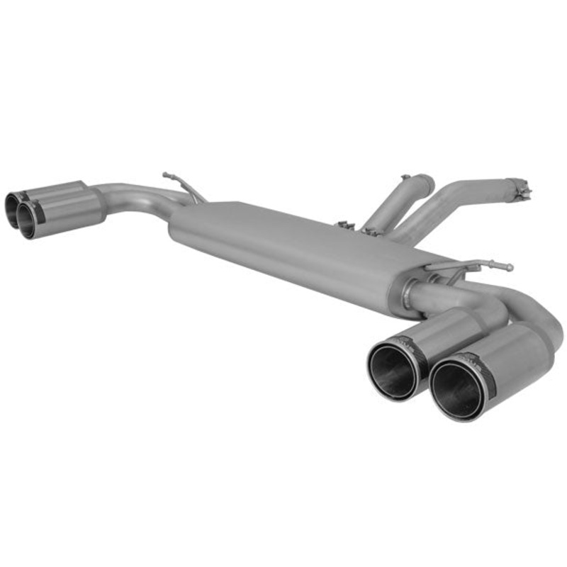 Remus Porsche Cayenne Turbo 958 4.8L V8 Turbo Axle Back Exhaust System