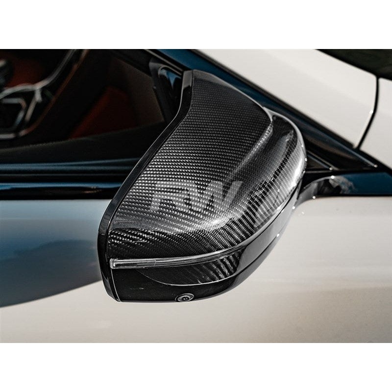 RW Carbon Carbon Fiber Mirror Caps – BMW / M5 / M8 / M850i