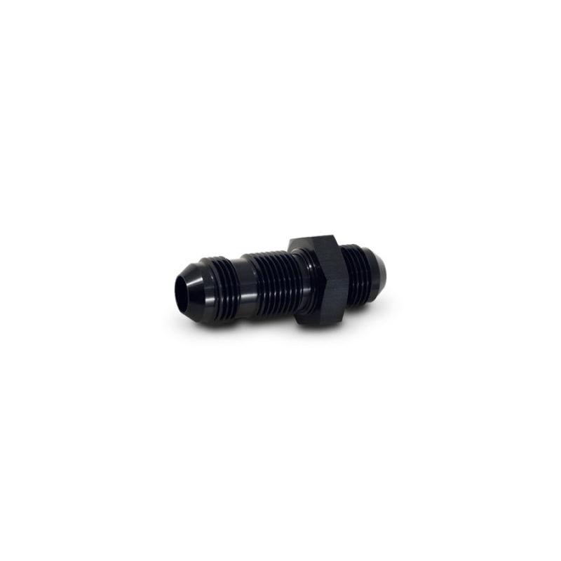 Vibrant -12AN Flare Straight Bulkhead Adapter Fitting – Aluminum