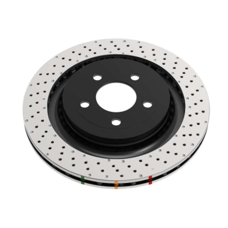 DBA 14-21 Volkswagen GTI (w/Perf Pkg 310mm Rear Disc) Rear 4000 Series Drilled Rotor