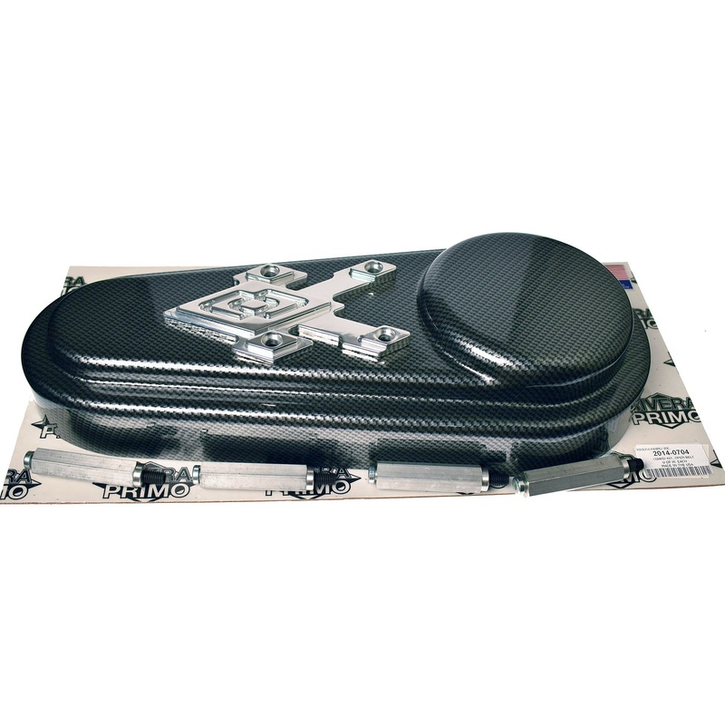 Faux Carbon Fiber Belt Guard Kit