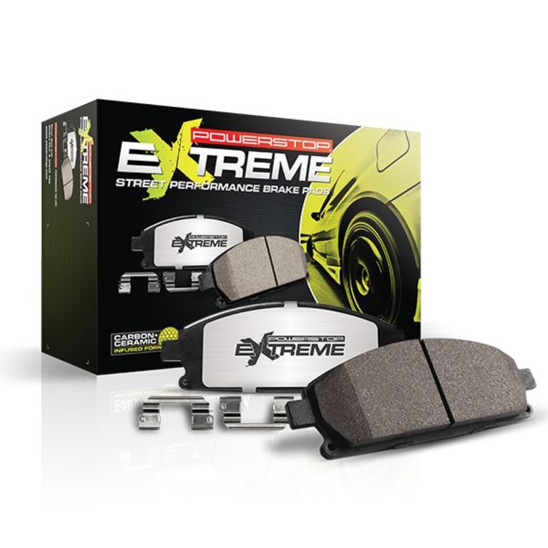 Power Stop Front Z26 Extreme Street Brake Pads w/Hardware | 202018-202019 Subaru Crosstrek (Z26-2045)