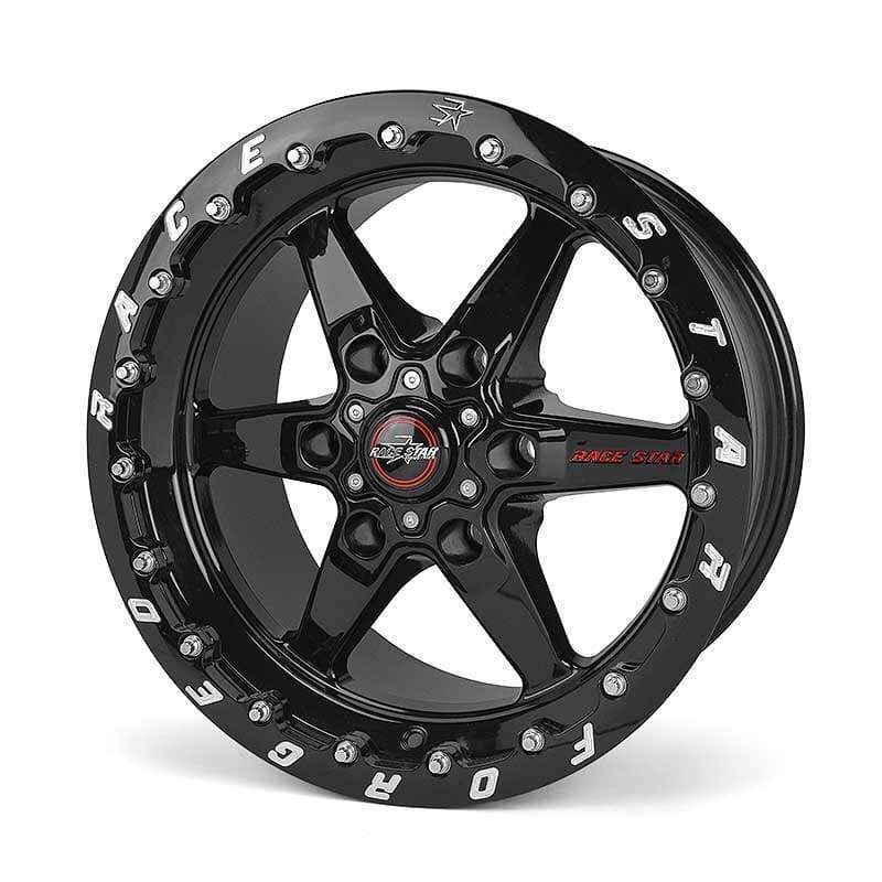 Race Star 93 Truck Star 17×9.50 6×5.50bc 6.125bs Gloss Black Wheel – Single Beadlock