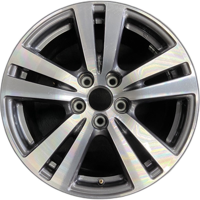 18″ PILOT 16-18 18×8 alloy 5 double spoke factory installed machined face Original OEM Wheel Rim