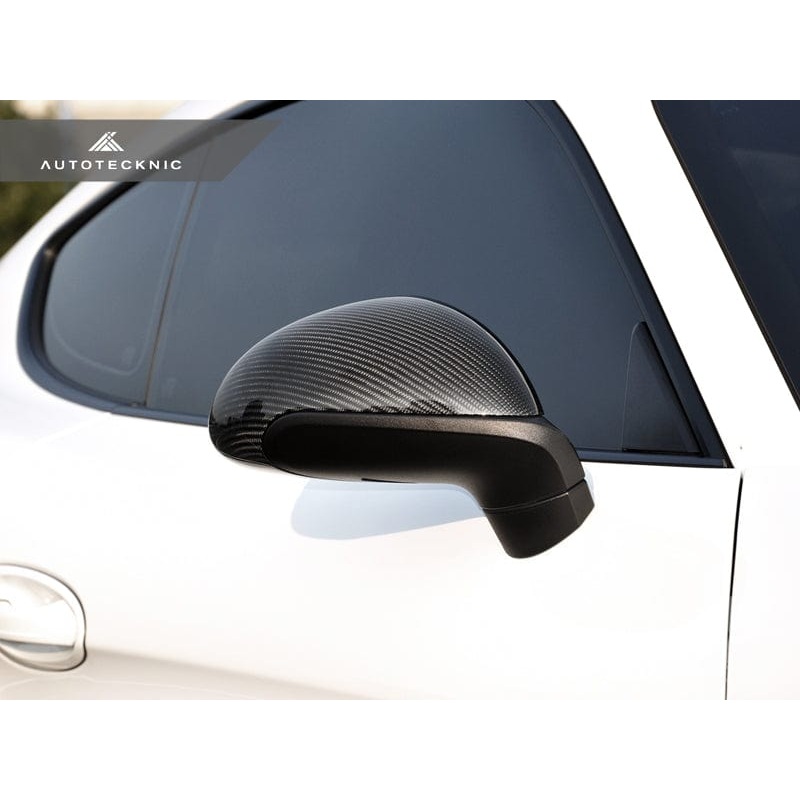 AutoTecknic Replacement Carbon Fiber Mirror Covers – Porsche 991 Carrera | 981 Cayman / Boxster