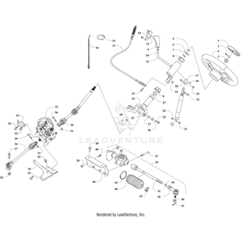 Electronic Power Steering Assembly by Arctic Cat