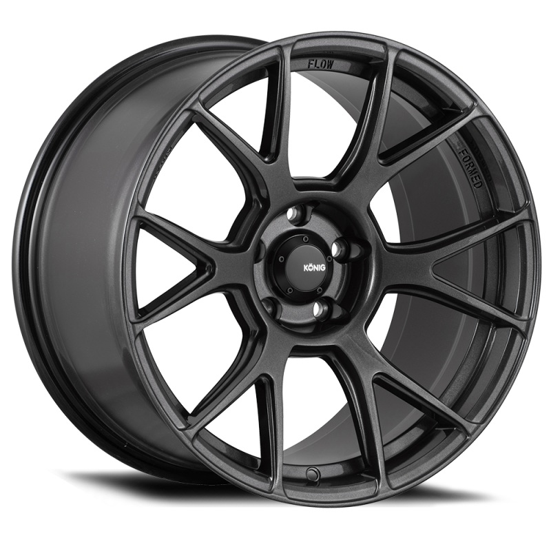 KONIG Ampliform Wheel – 19×8.5 + 32 | 5×112 | Dark Metallic Graphite