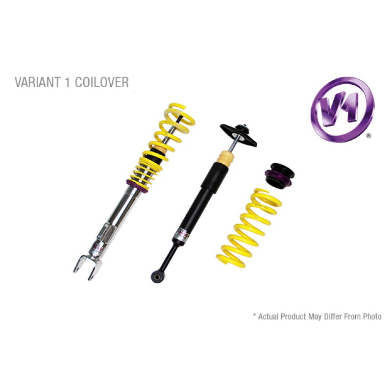 KW Coilover Kit V1 12 BMW 3 Series Sedan 2.0L w/ Electronic Suspension