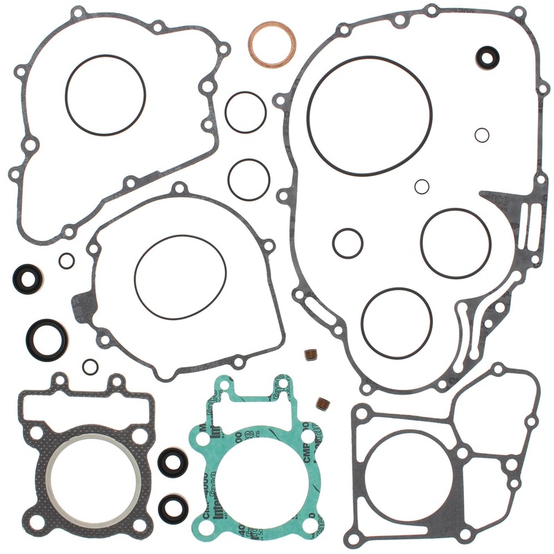 Vertex 811803 Gaskets 88-02 Kawasaki KLF220 Bayou Complete Gasket Kit w/ Oil Seals