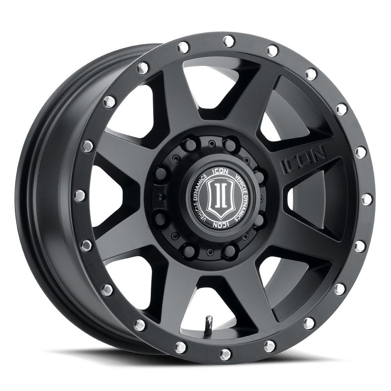 ICON Alloys Rebound 18″ 5×150 Satin Black