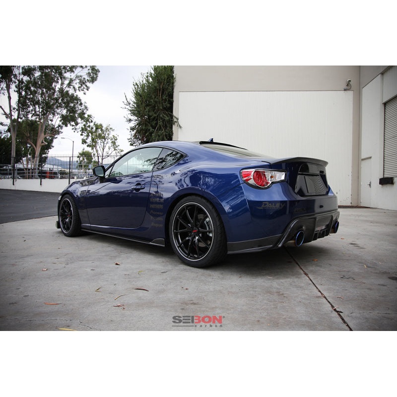 Seibon 12-13 BRZ/FRS TA Style Carbon Fiber Side Skirts (Pair)