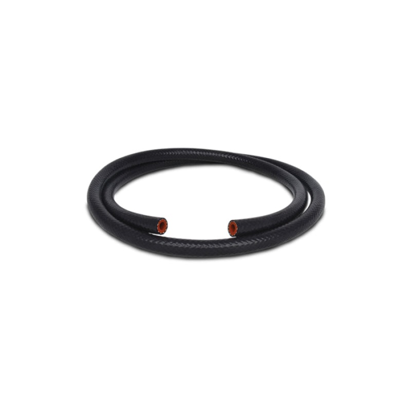 Vibrant 1/2in (13mm) I.D. x 20 ft. Silicon Heater Hose reinforced – Black