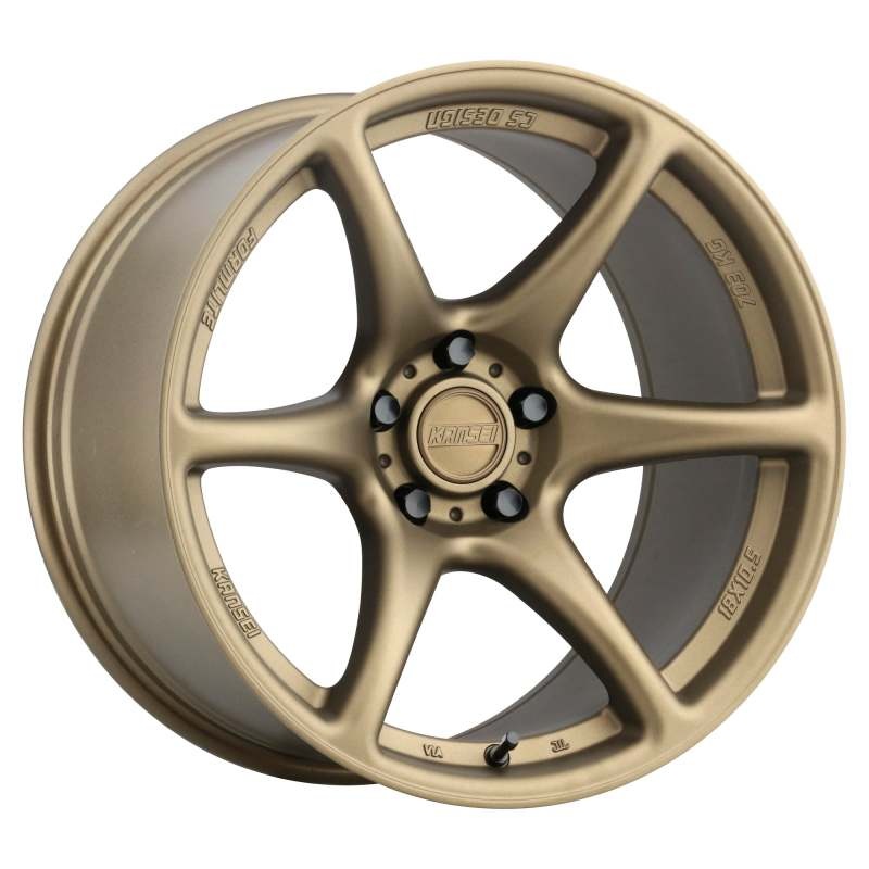 Kansei K11B Tandem 18×8.5in / 5×112 BP / 35mm Offset / 66.56mm Bore – Bronze Wheel