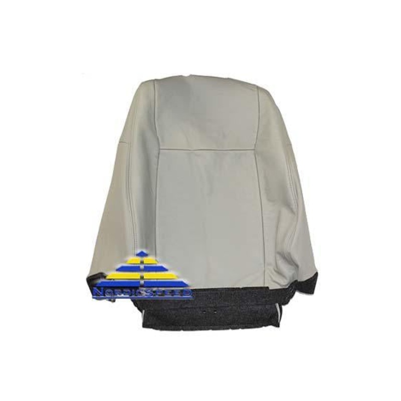 Leather Seat Cover L02/L03 Beige Front RH Passenger Side Backrest OEM SAAB