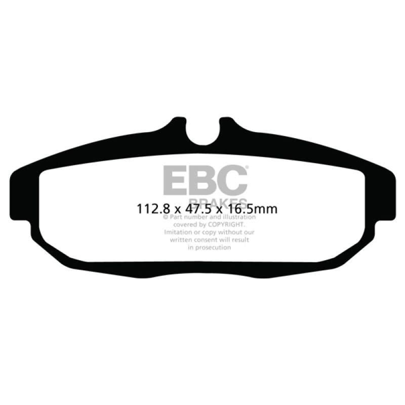 EBC 12 Ford Mustang 5.8 Supercharged (GT500) Shelby Ultimax2 Rear Brake Pads