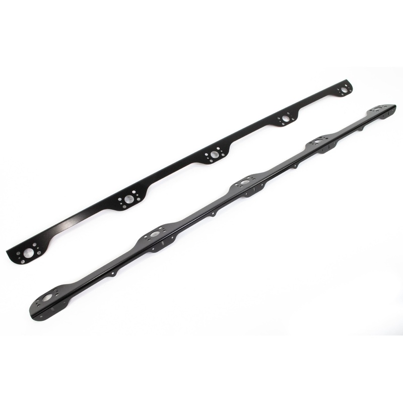 Motion Raceworks 1994-04 S10 S10/Sonoma/Blazer Dzus Hood Rails (34″) (Black Anodized)