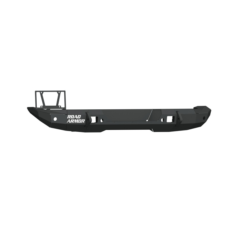 Road Armor 18-20 Jeep Wrangler JL Stealth Rear Bumper Mid Width w/Tire Carrier Hole – Tex Blk