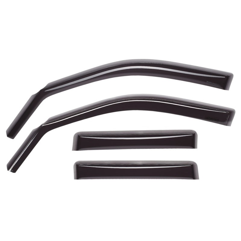 WeatherTech 23-24 Toyota Sequoia Front&Rear Side Window Deflectors – Dark Tint