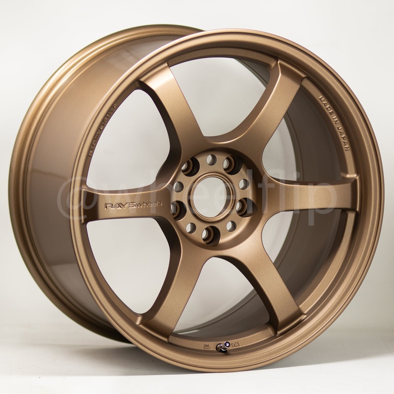 Gram Lights 57DR 18×9.5 +38 5×100 Bronze 2 (SET)