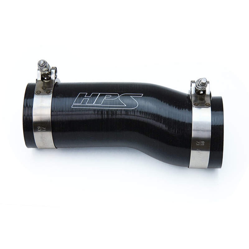 HPS Post MAF Silicone Air Intake Hose Kit | 2017 – 2020 Honda Civic   (57-1595-BLK)