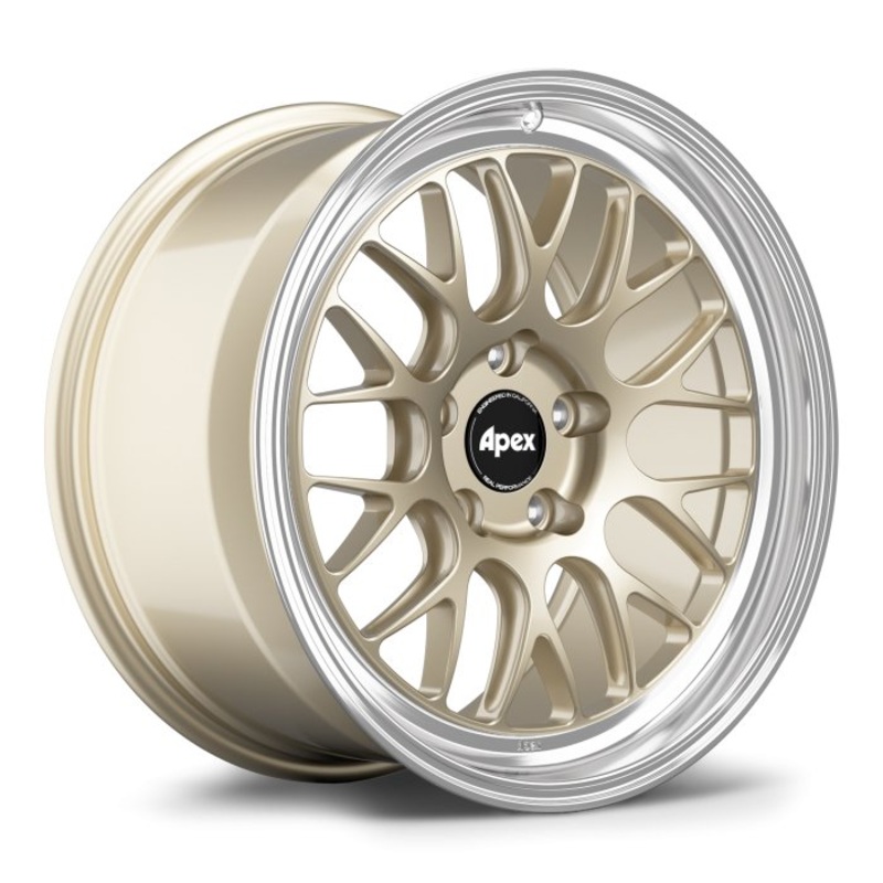 Apex 19″ ML-10RT 5×112 Wheel (Motorsport Gold) – VW/Audi