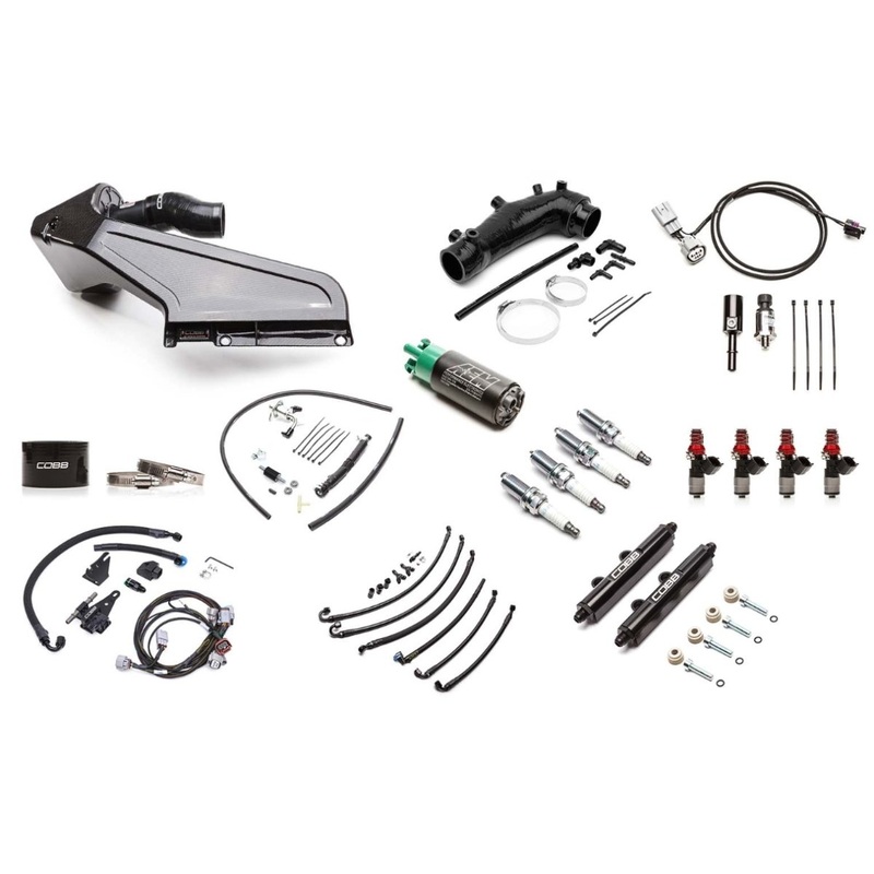 COBB 15-21 STI NexGen Stage 1 to Stage 2 + Flex Fuel Power Package Upgrade w/ Redline Carbon Fiber Intake | SUB004NG2S2FF-RED-S1-UP