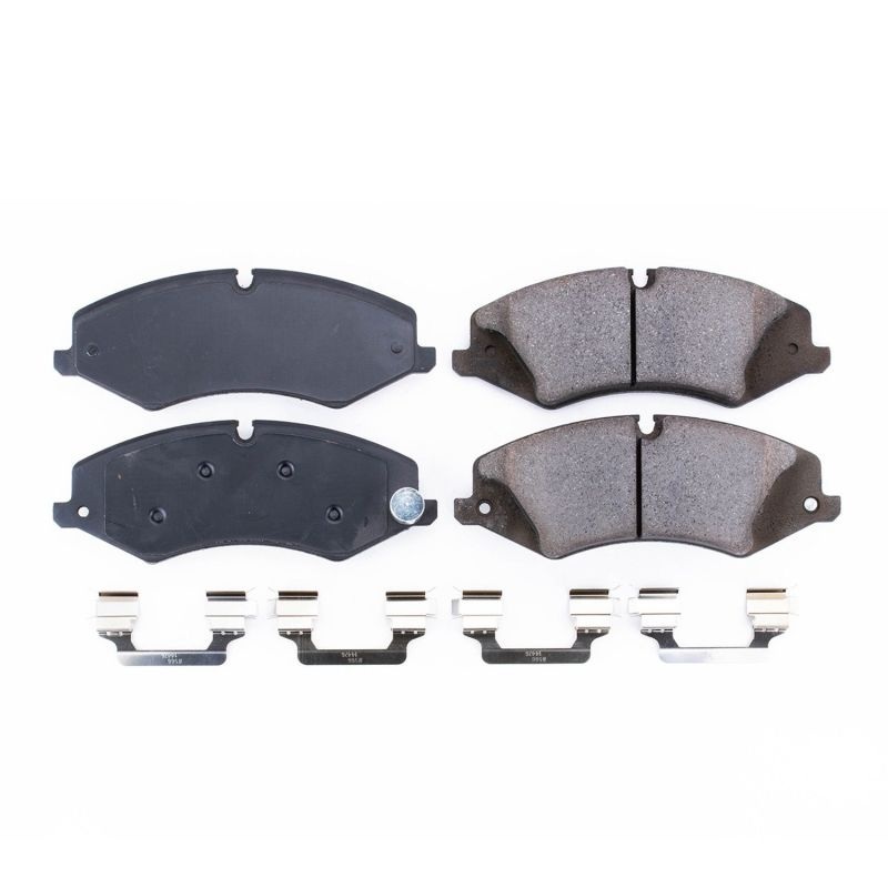 PowerStop Power Stop 2017 Land Rover Discovery Front Z17 Evolution Ceramic Brake Pads w/Hardware