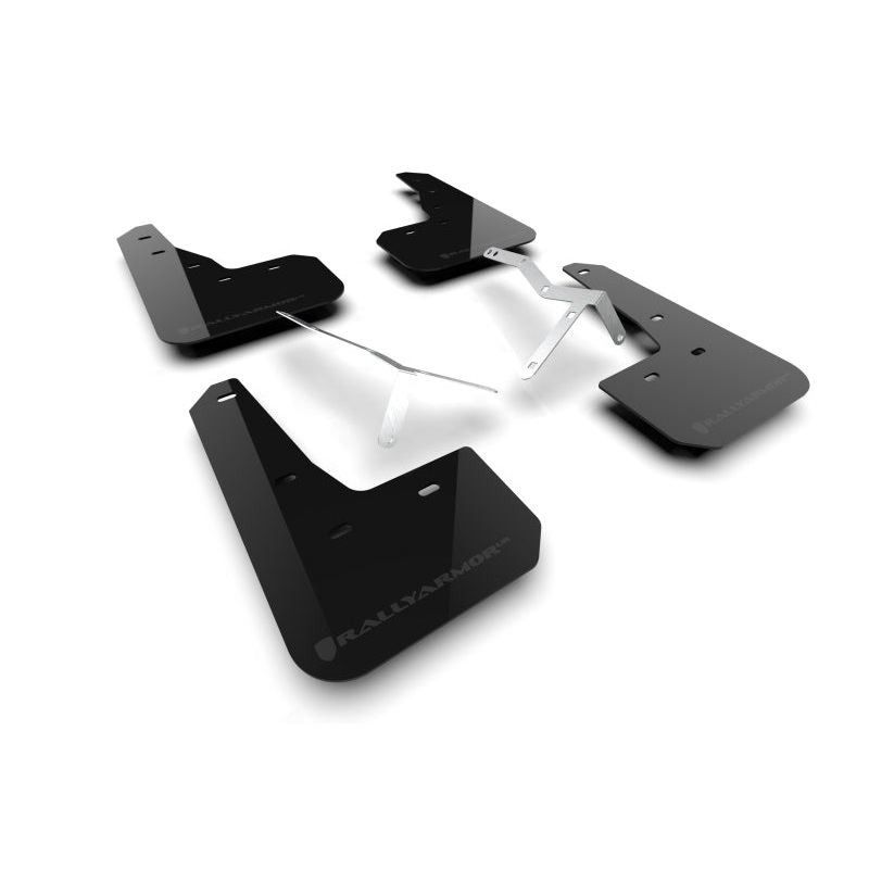 Rally Armor 23-24 Acura Integra A-Spec Black UR Mud Flap W/Dark Grey Logo (No Drill Req)