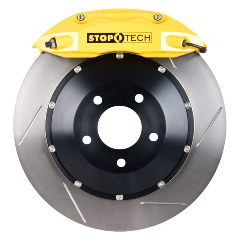 StopTech BBK 01-06 BMW M3 (E46) Front ST-40 Yellow Caliper Slotted 332×32 Rotors
