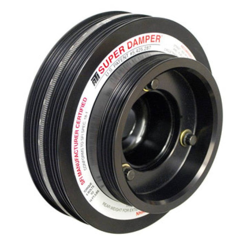 ATI Super Dampers  NISSAN GTR VR38 7 GRV REAR PULLEY – 5% UD – 2RG
