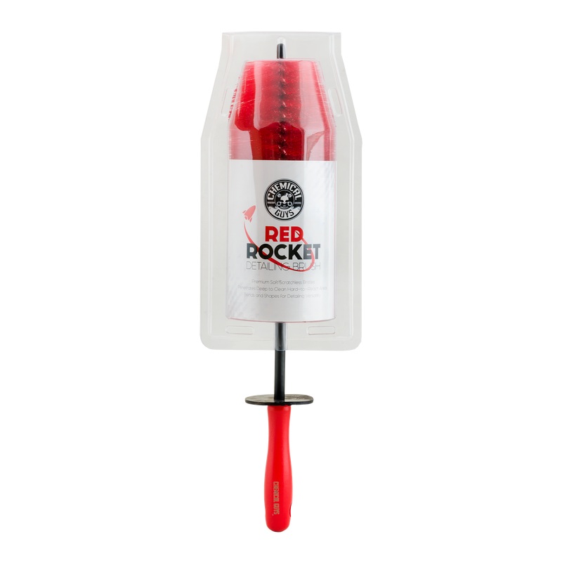 Chemical Guys Red Rocket Detailing Brush Large