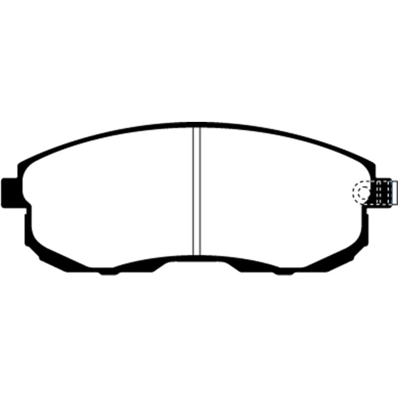 EBC 02-03 Infiniti G20 2.0 Redstuff Front Brake Pads