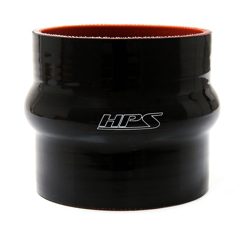 HPS 1-7/8″ 4-ply Reinforced Silicone Straight Hump Coupler | Universal (HTSHC-187-L4-BLK)